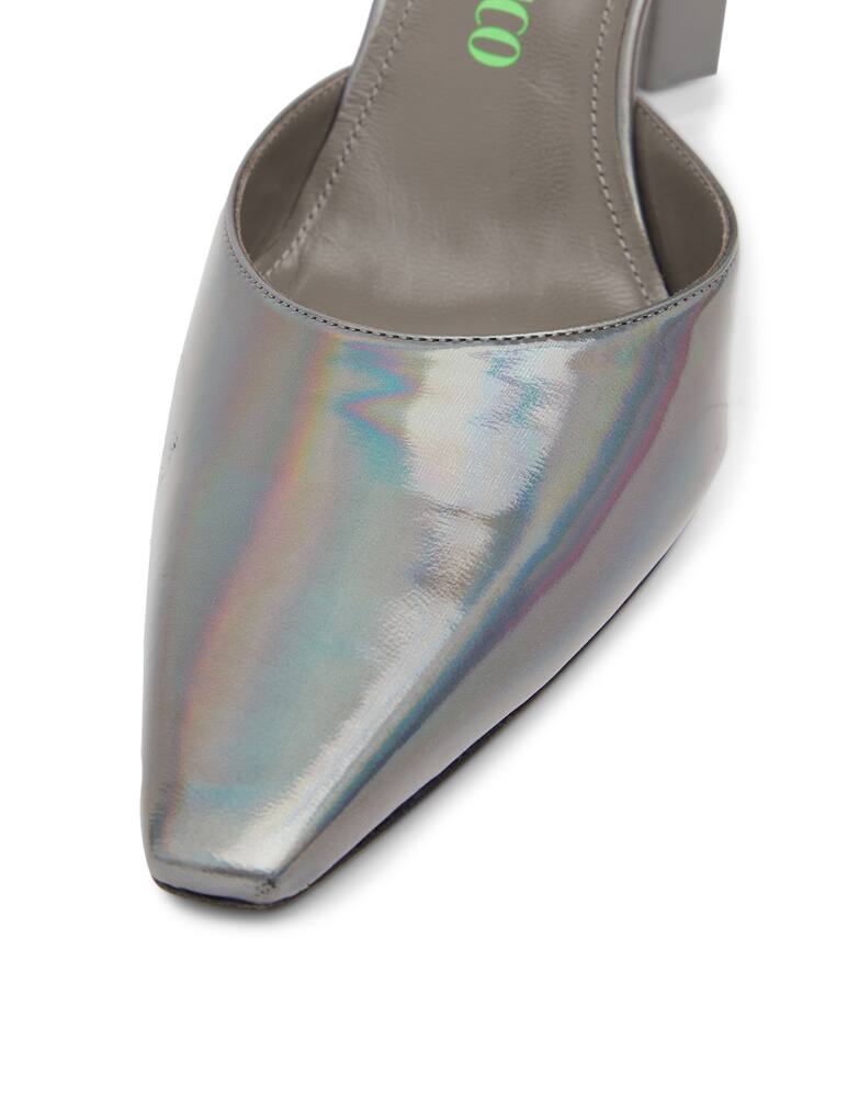 rinascente The Attico Slingback con tacco alto - argento