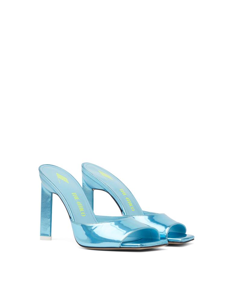 rinascente The Attico Mule con tacco alto - azzurro