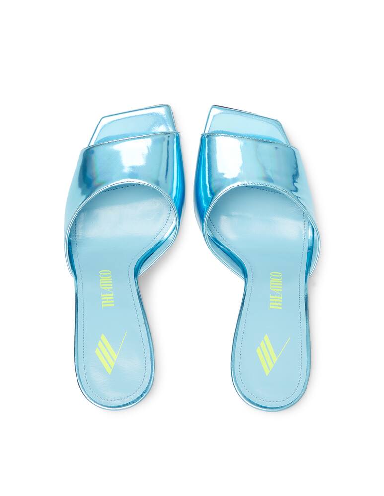 rinascente The Attico Mule con tacco alto - azzurro