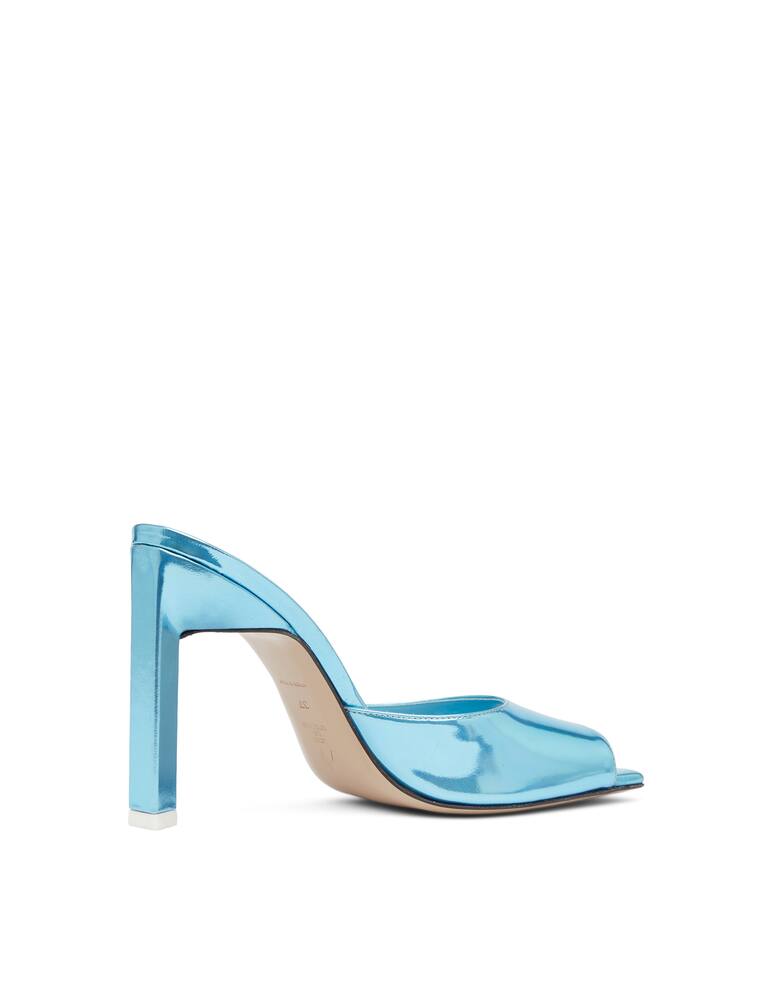 rinascente The Attico Mule con tacco alto - azzurro
