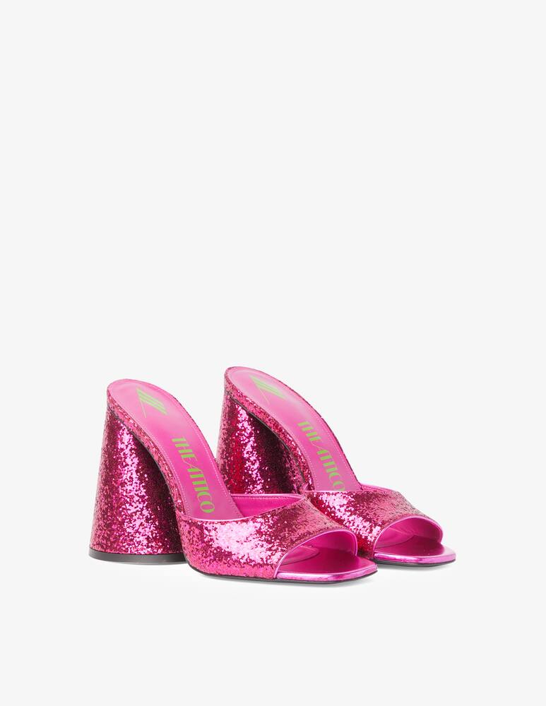 rinascente The Attico Glitter mule sandals