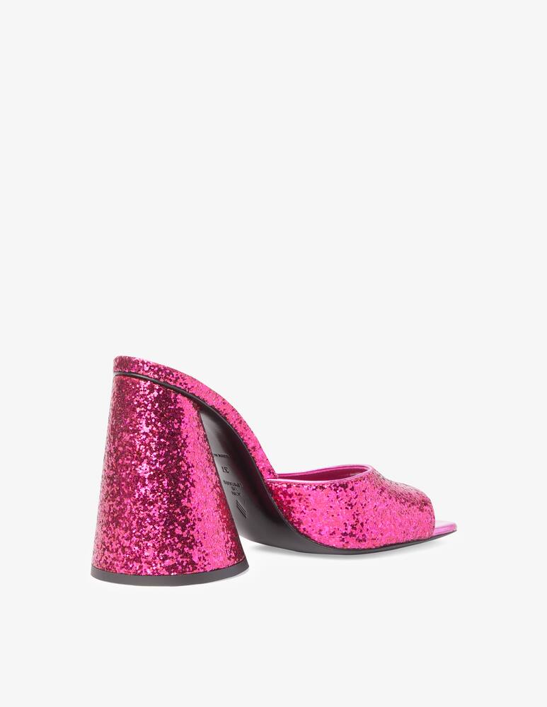 rinascente The Attico Glitter mule sandals