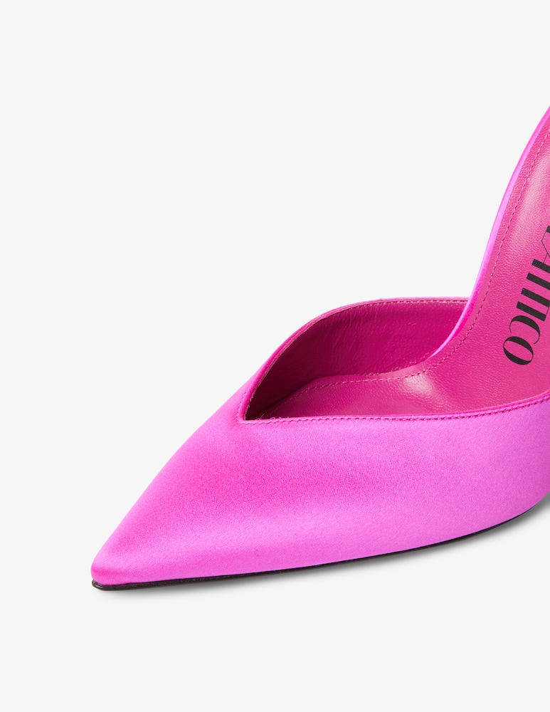 The Attico Slingback Perine in raso - immagine 2 The Attico Slingback Perine in raso - immagine 2