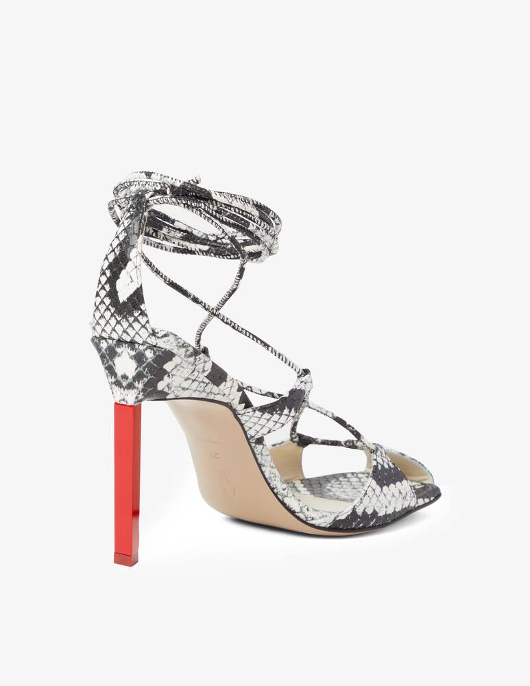 rinascente The Attico Sandali con tacco allacciate alla caviglia Adele