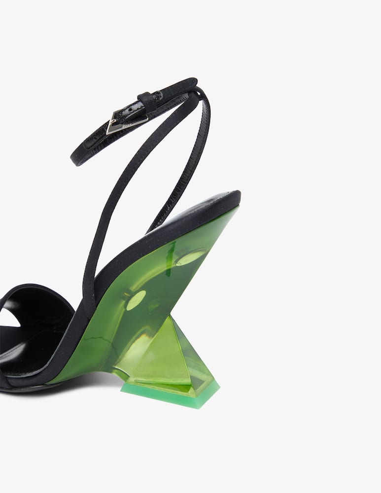 rinascente The Attico Keope satin sandals