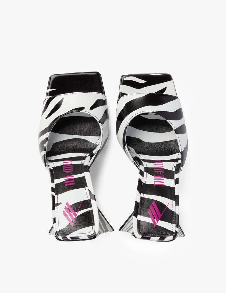 rinascente The Attico Zebra Devon mule
