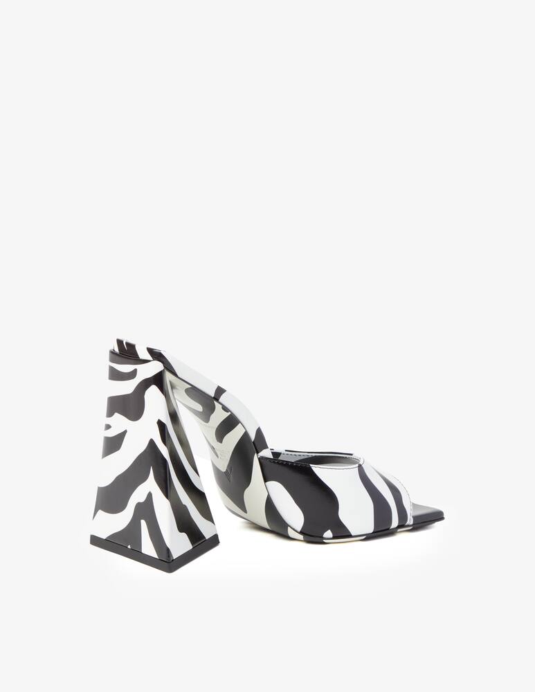 rinascente The Attico Zebra Devon mule