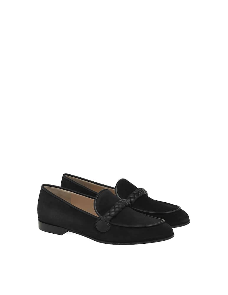 rinascente Gianvito Rossi Belem suede loafers
