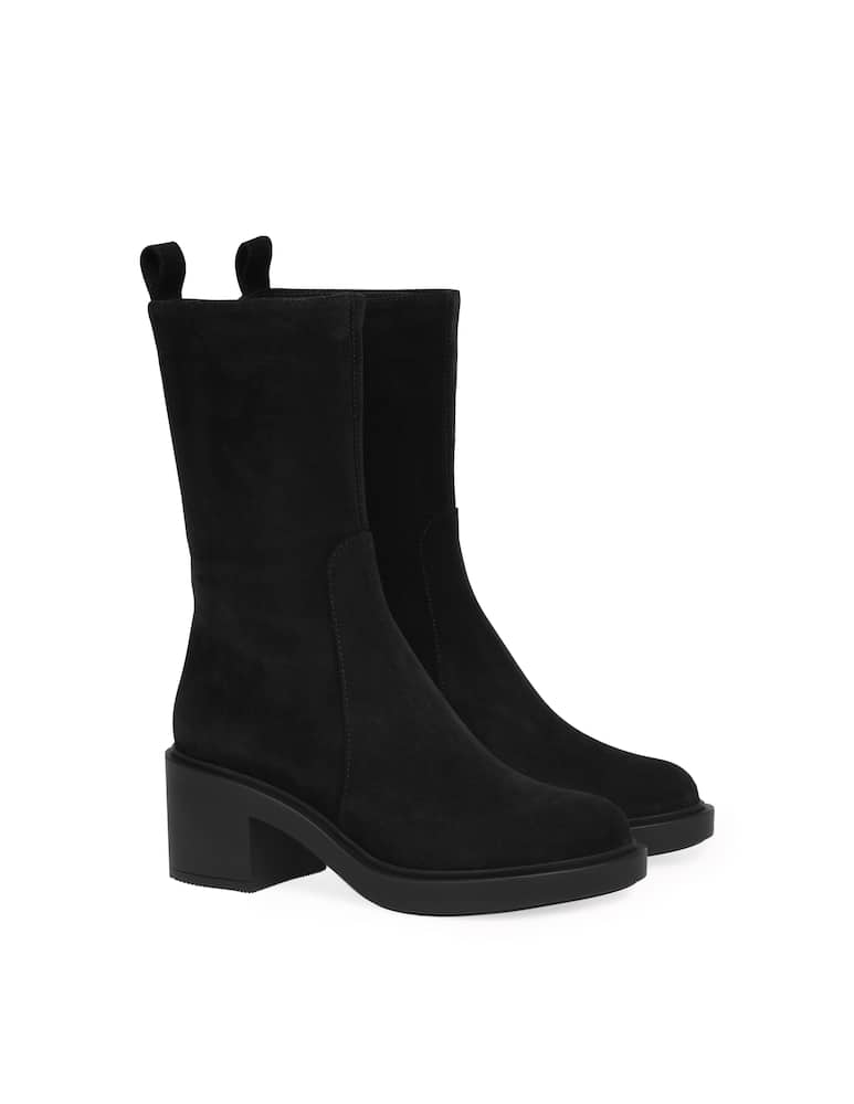 Gianvito Rossi Stivaletti in suede Exton - immagine 2 Gianvito Rossi Stivaletti in suede Exton - immagine 2