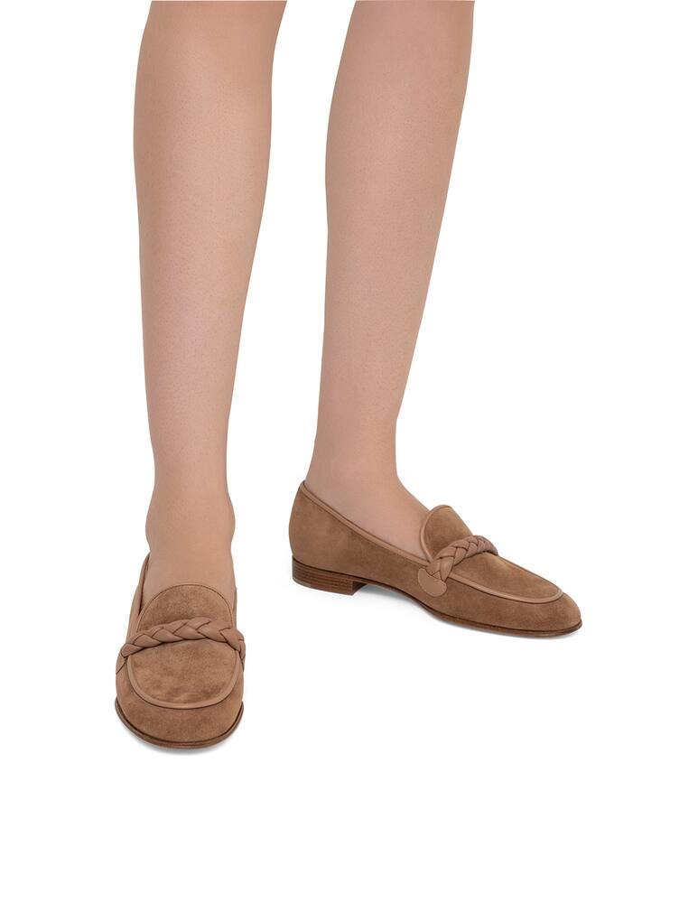 rinascente Gianvito Rossi Belem suede loafers
