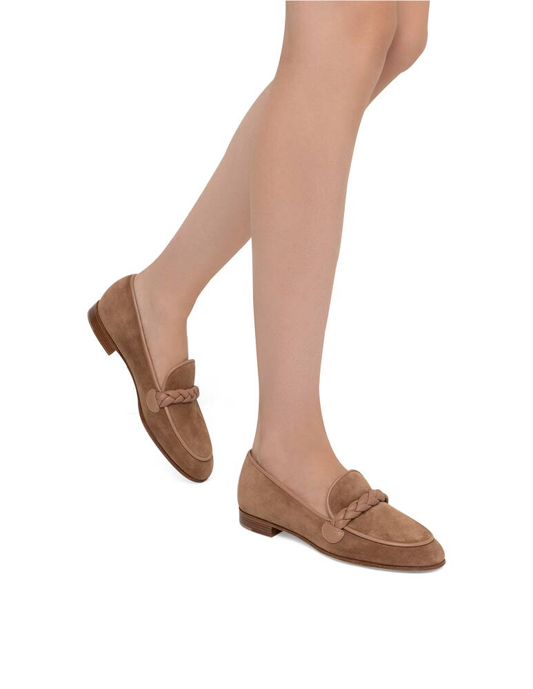 rinascente Gianvito Rossi Belem suede loafers