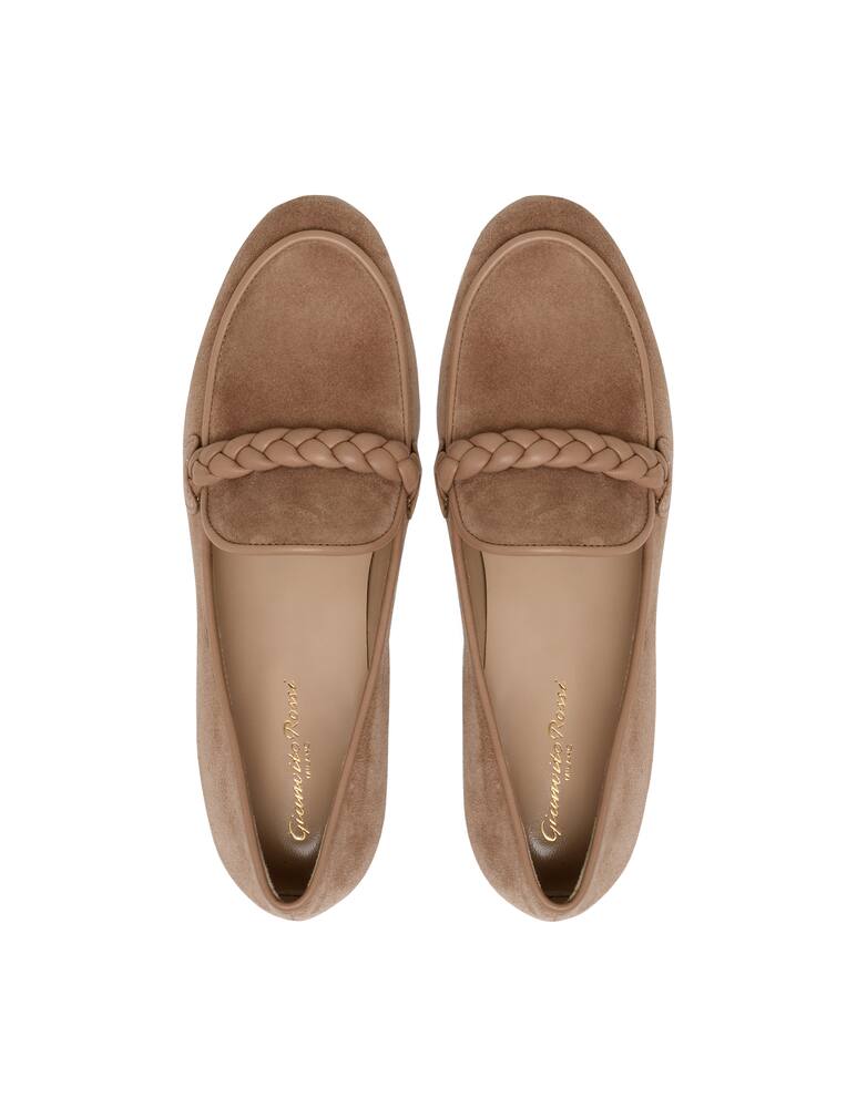 rinascente Gianvito Rossi Belem suede loafers
