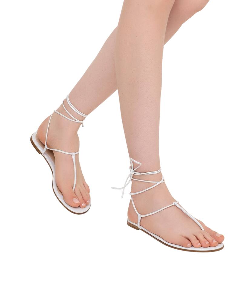 rinascente Gianvito Rossi Sandali bassi in nappa Gwyneth