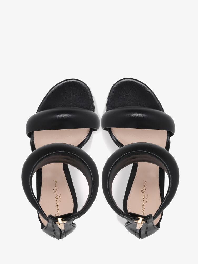 rinascente Gianvito Rossi Bbijoux nappa leather heeled sandals