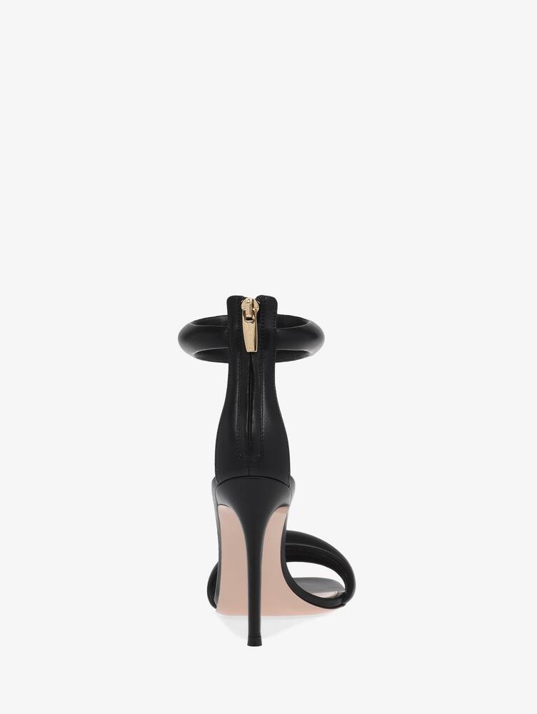 Gianvito Rossi Bbijoux nappa leather heeled sandals - picture 4