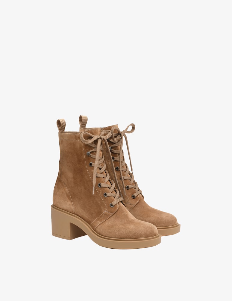 rinascente Gianvito Rossi Foster suede ankle boots