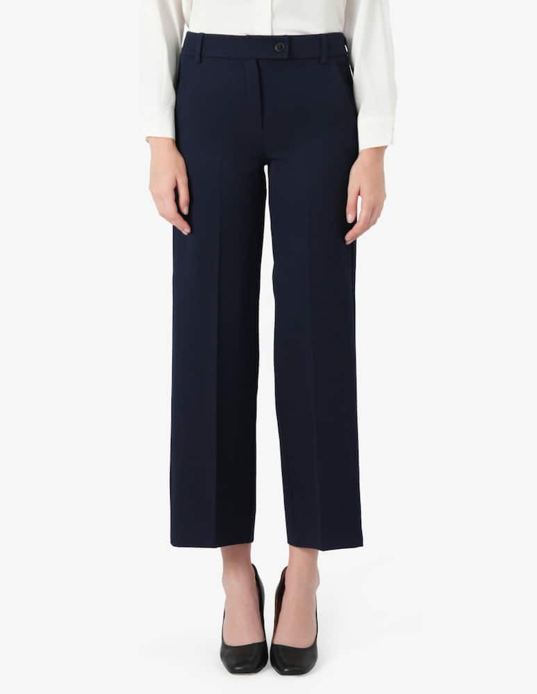 rinascente EMME Diagonal straight-leg trousers
