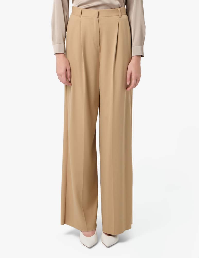 rinascente EMME Pleated palazzo trousers