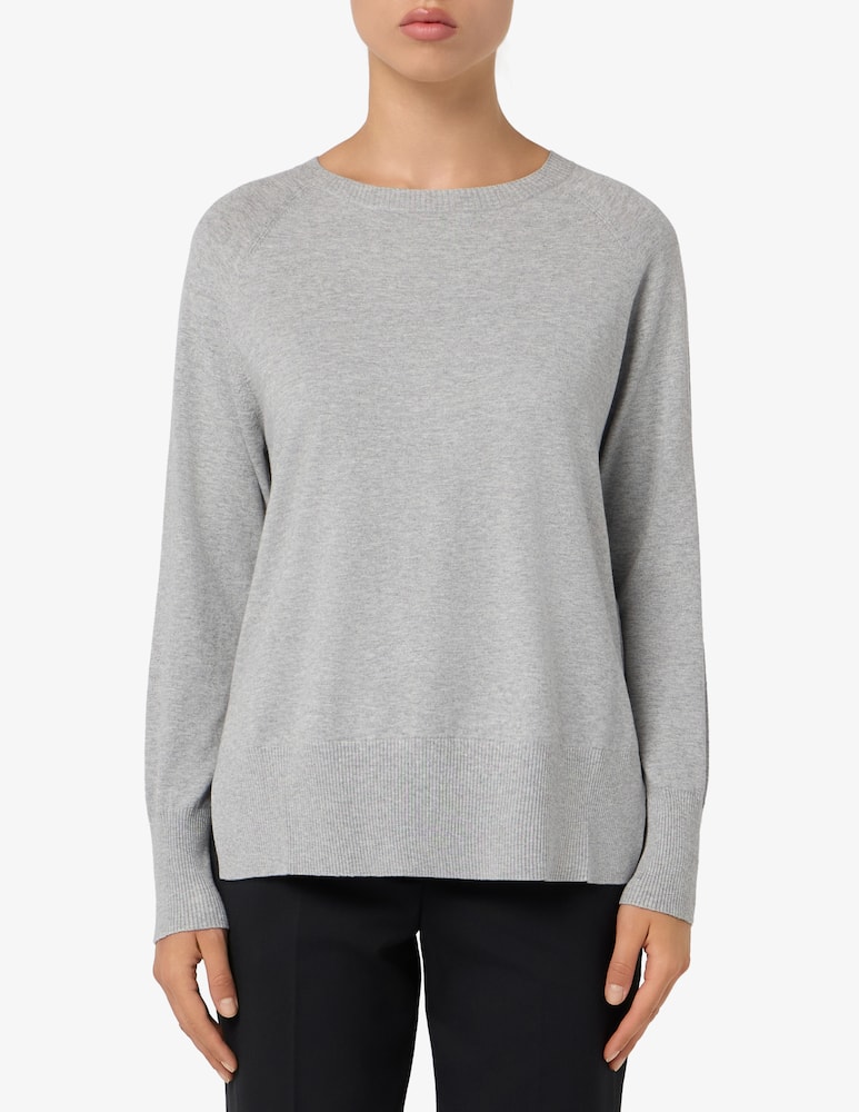 rinascente EMME Halle boxy crewneck jumper
