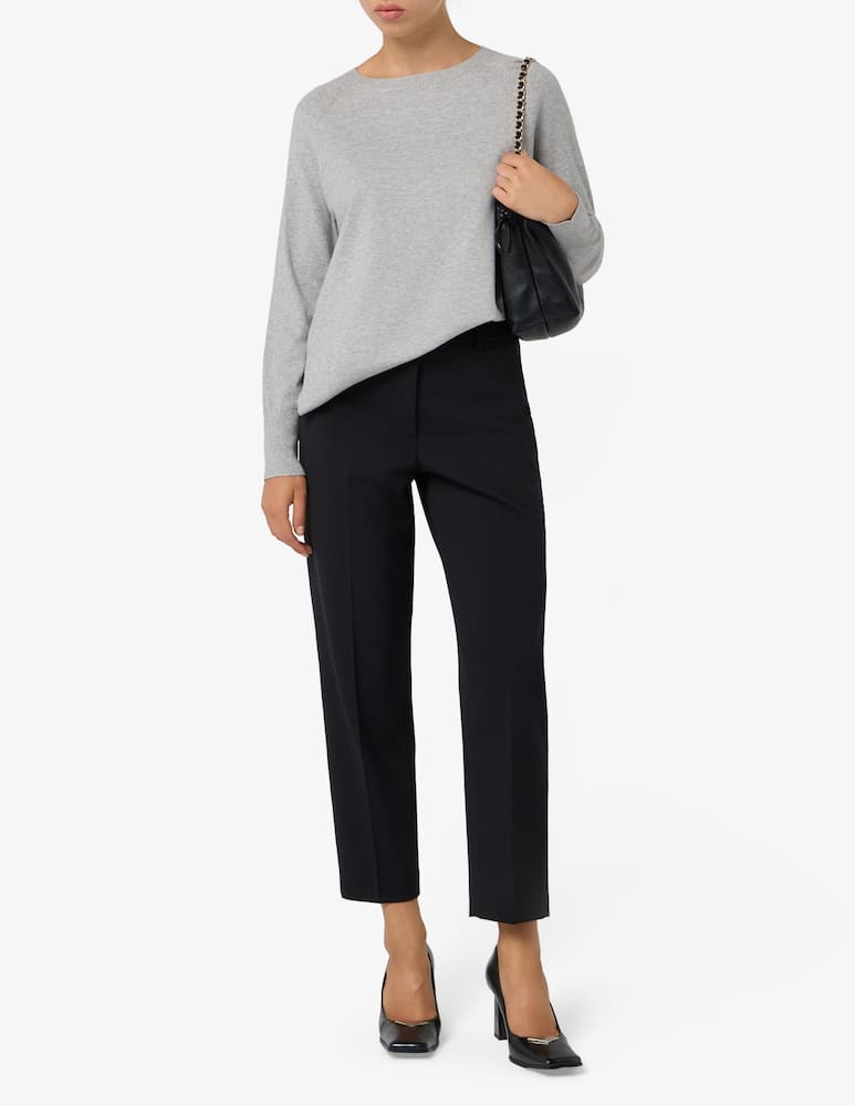 rinascente EMME Halle boxy crewneck jumper