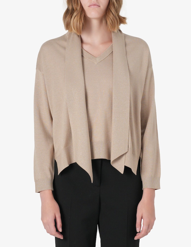 rinascente EMME Drape neck jumper
