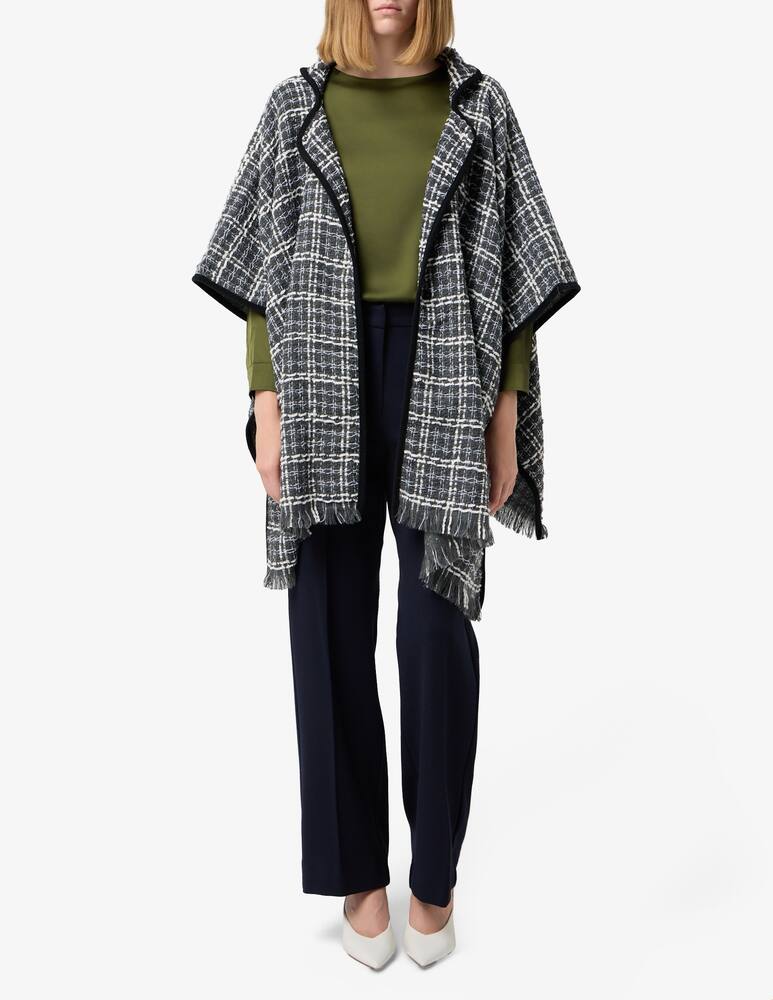 rinascente EMME Guelfo check poncho