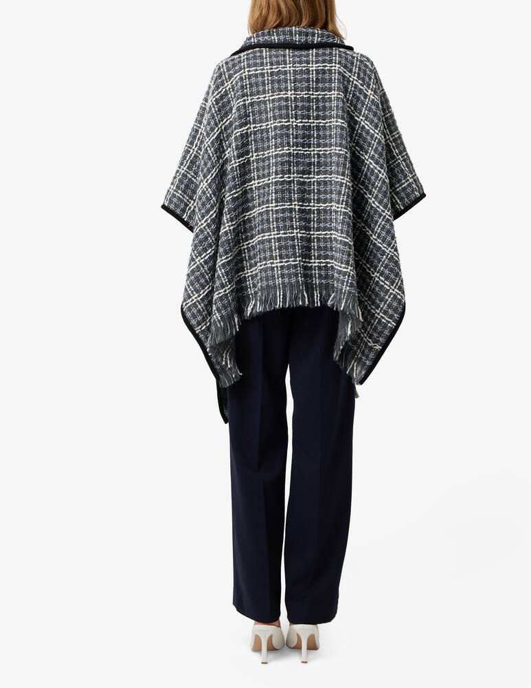 rinascente EMME Guelfo check poncho