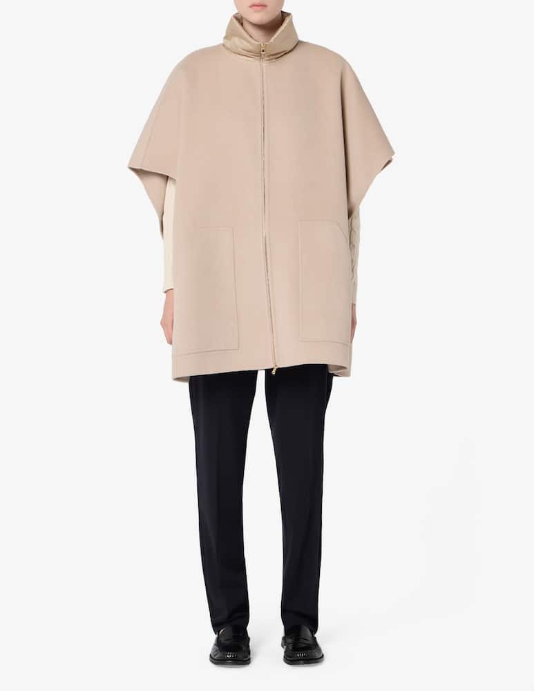 rinascente EMME Armida double zip cape