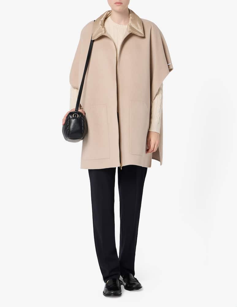 rinascente EMME Armida double zip cape