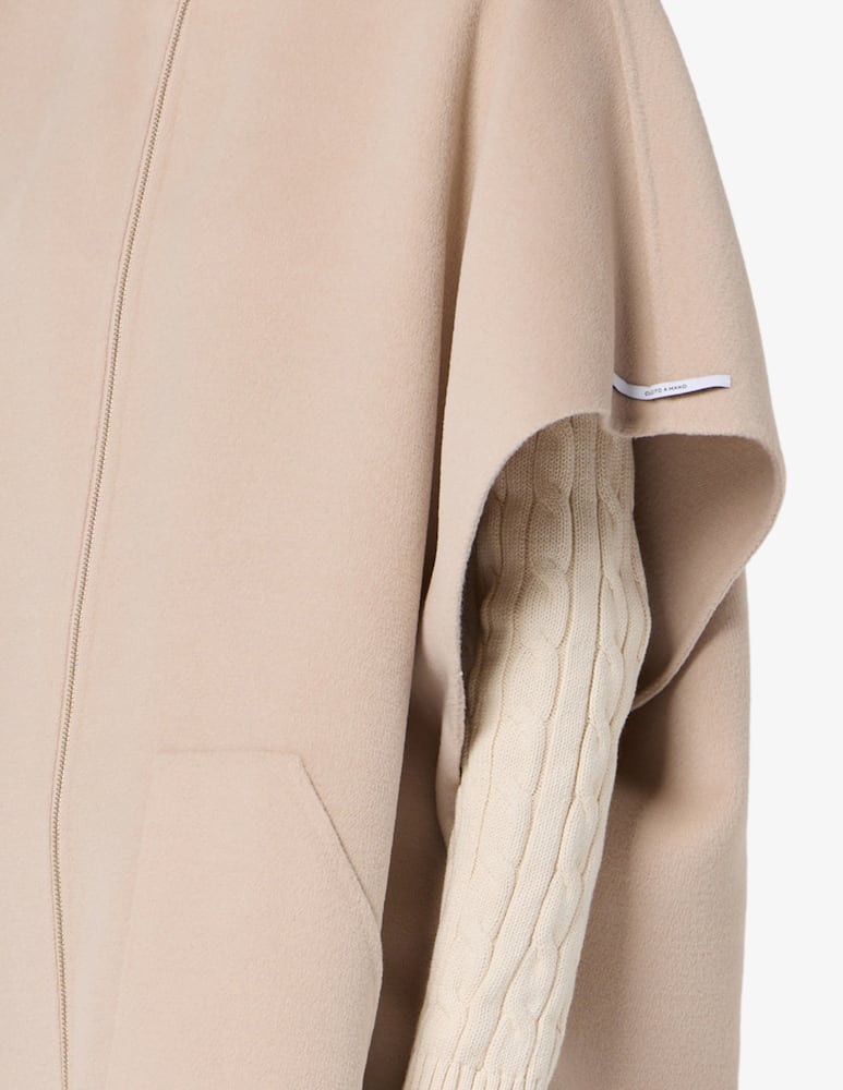 rinascente EMME Armida double zip cape