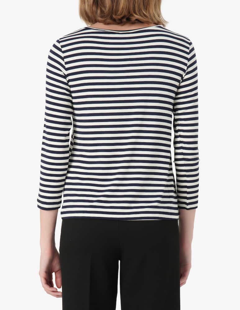 rinascente EMME Maglia righe a maniche lunghe Polpo