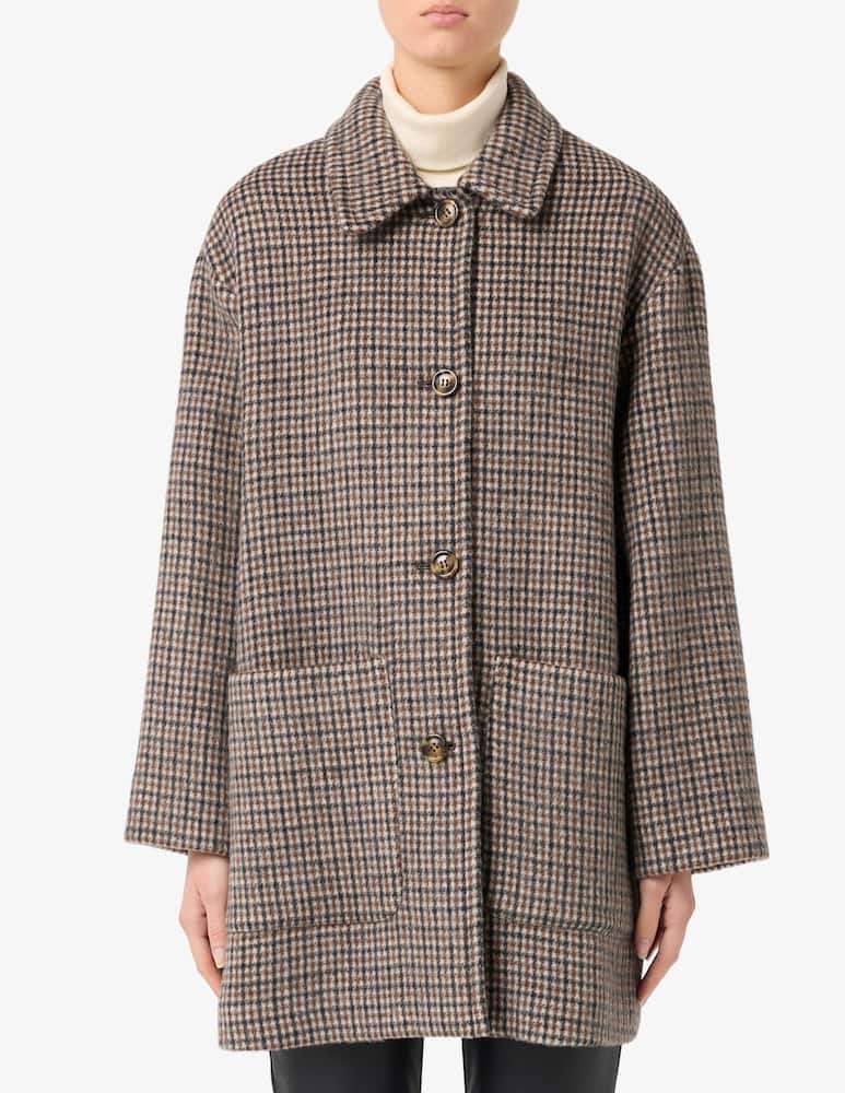 EMME Cappotto check Zinnia - immagine 1 EMME Cappotto check Zinnia - immagine 1