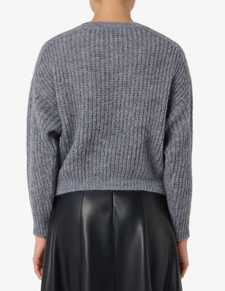 rinascente EMME Milord cropped alpaca jumper