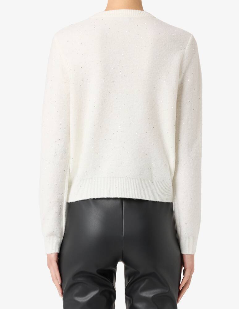 rinascente EMME Ruth fluffy paillettes jumper