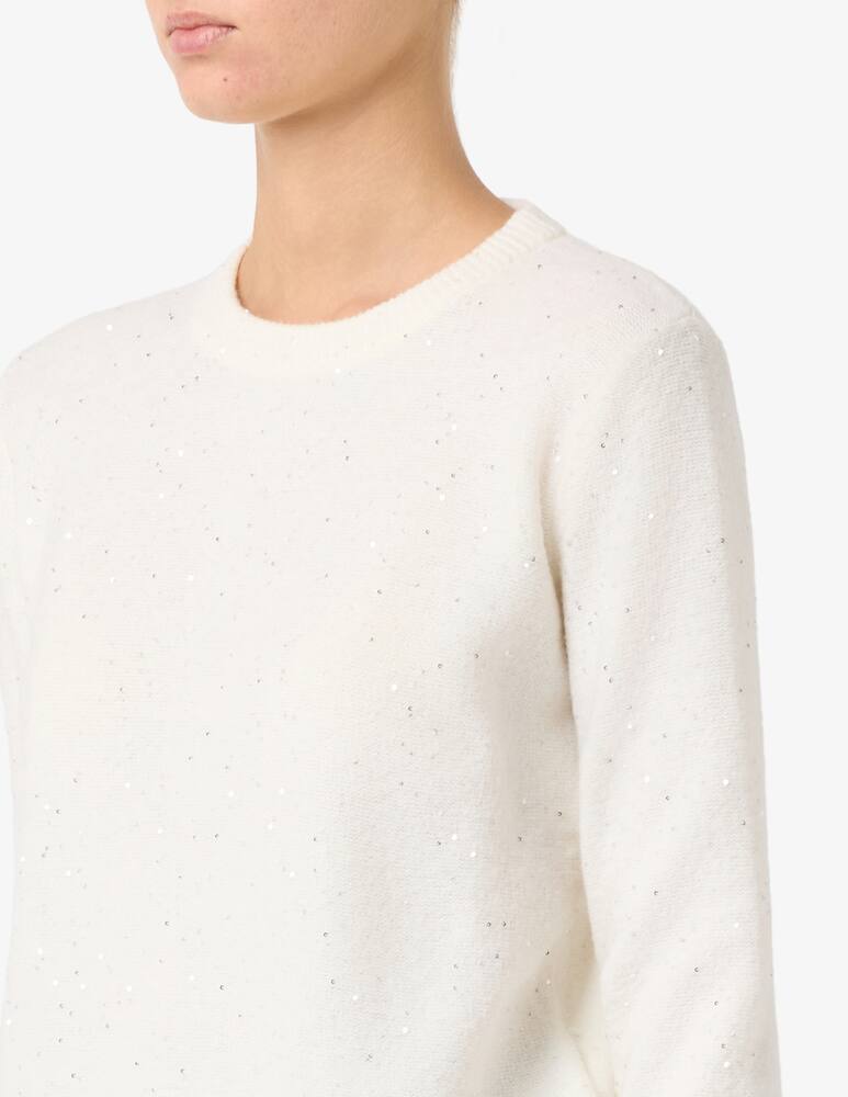 rinascente EMME Ruth fluffy paillettes jumper
