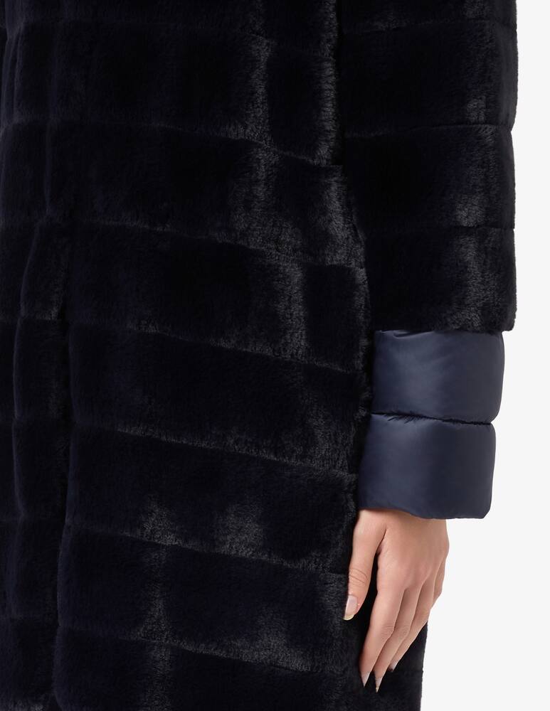 rinascente EMME Cappotto in simil pelliccia