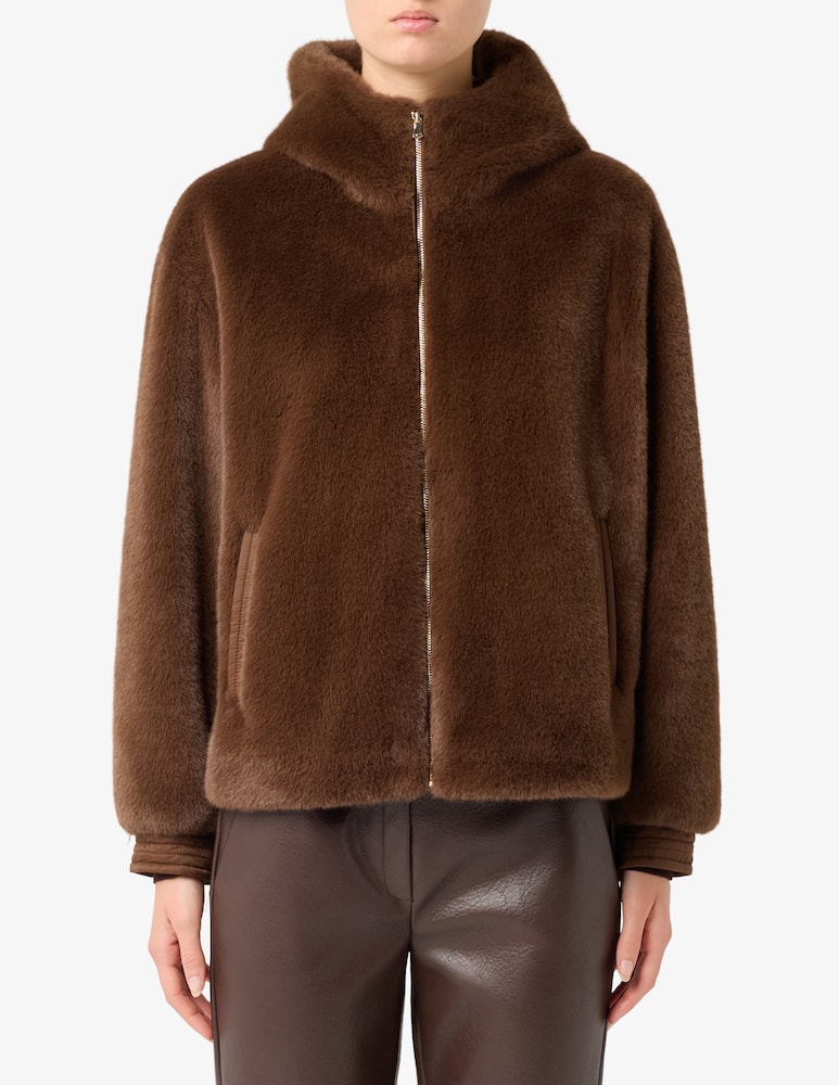 rinascente EMME Giacca in finta pelliccia Topaz