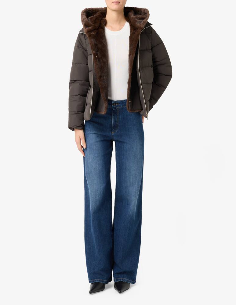 rinascente EMME Retore piumino corto con cappuccio