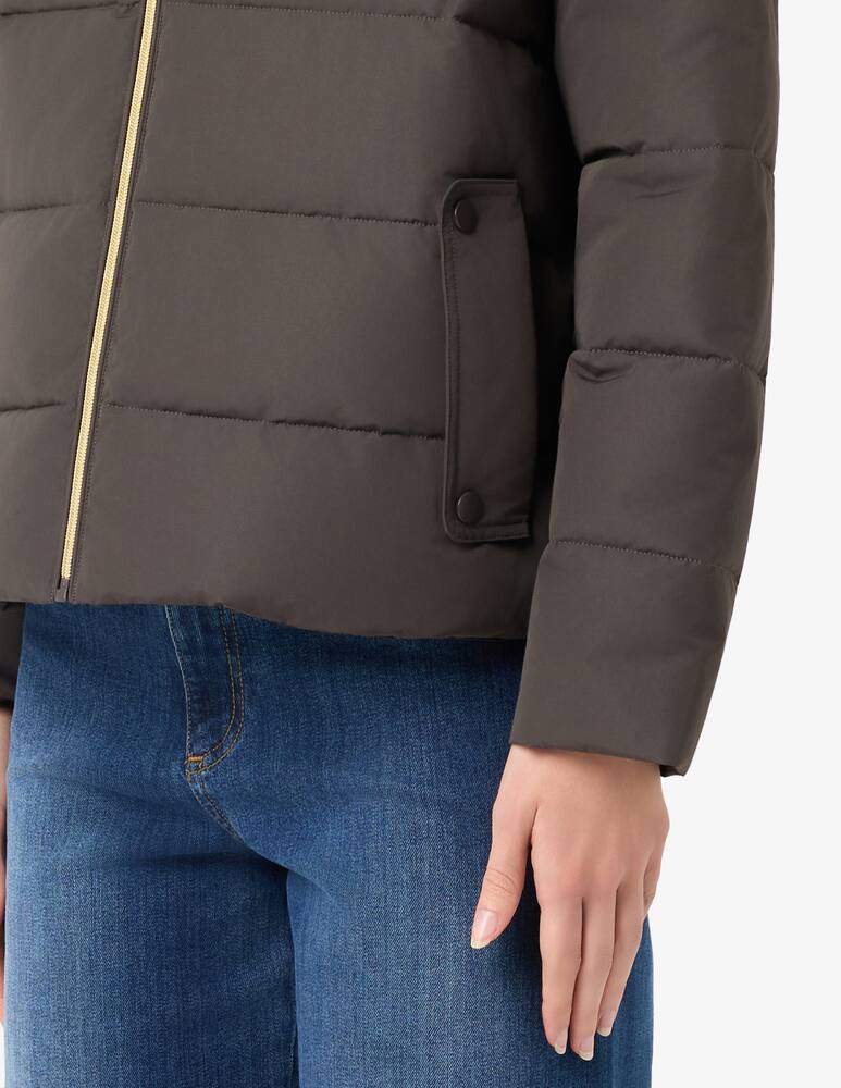 rinascente EMME Retore piumino corto con cappuccio