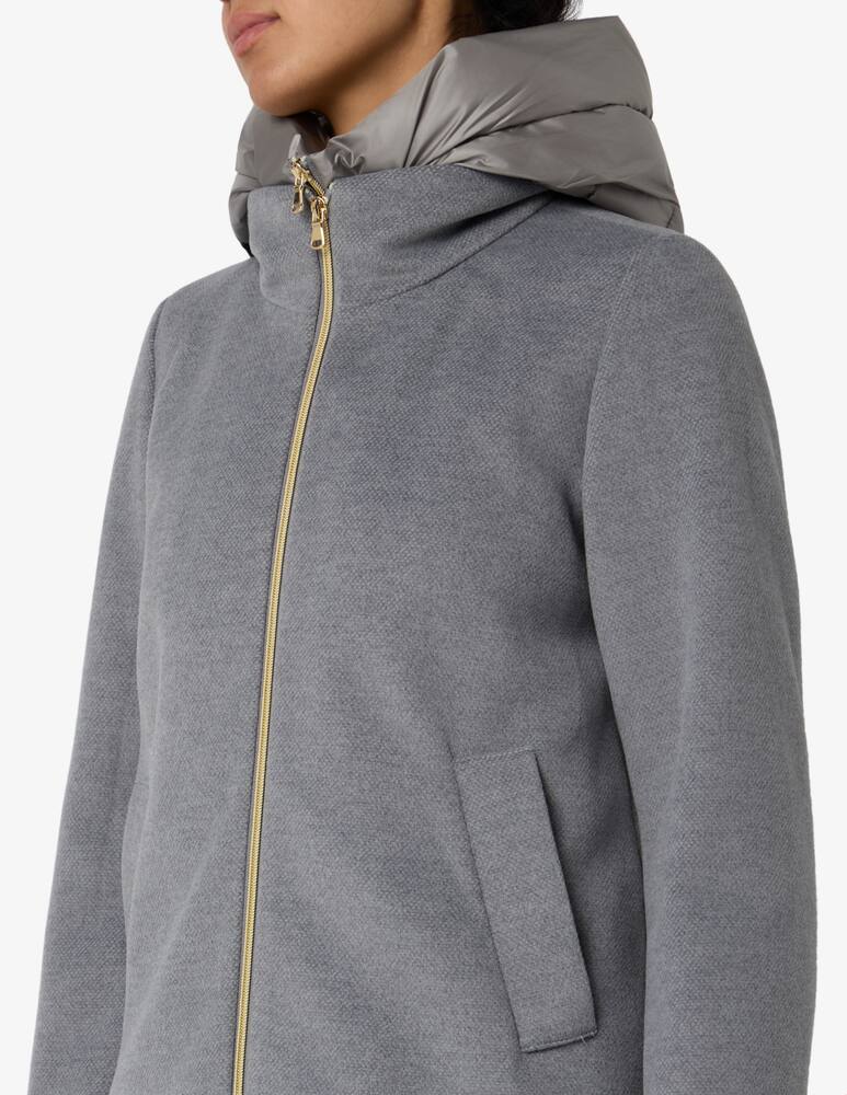 rinascente EMME Hooded zip jacket