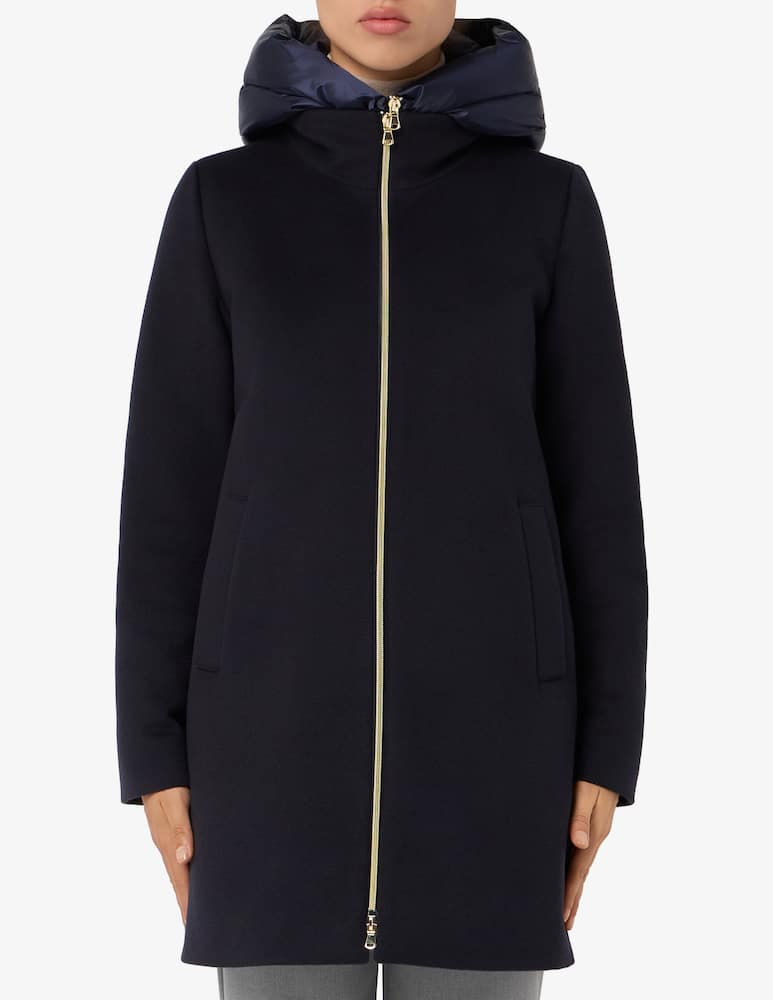 EMME Hooded zip coat - picture 1 EMME Hooded zip coat - picture 1