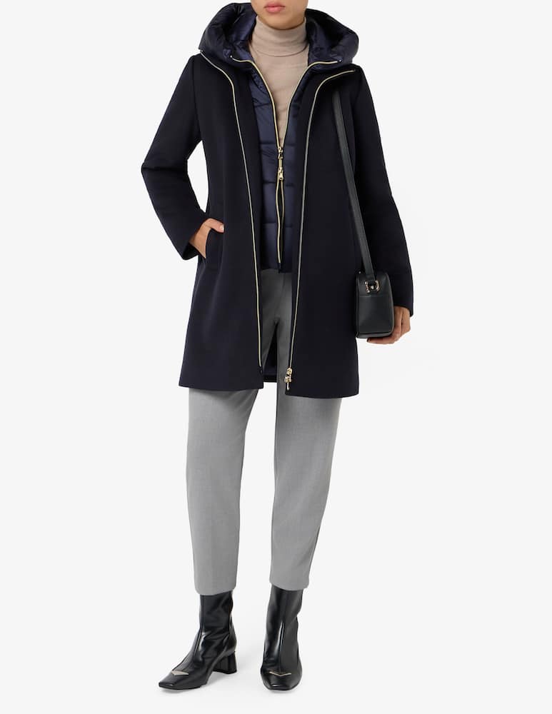 EMME Hooded zip coat - picture 2 EMME Hooded zip coat - picture 2