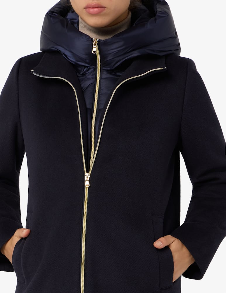 EMME Hooded zip coat - picture 4 EMME Hooded zip coat - picture 4