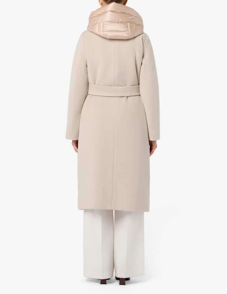 EMME Cappotto lungo con cappuccio Desiderio - immagine 3 EMME Cappotto lungo con cappuccio Desiderio - immagine 3