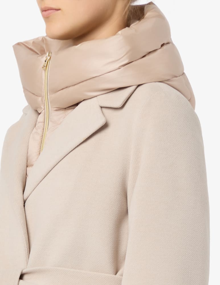 rinascente EMME Cappotto lungo con cappuccio Desiderio