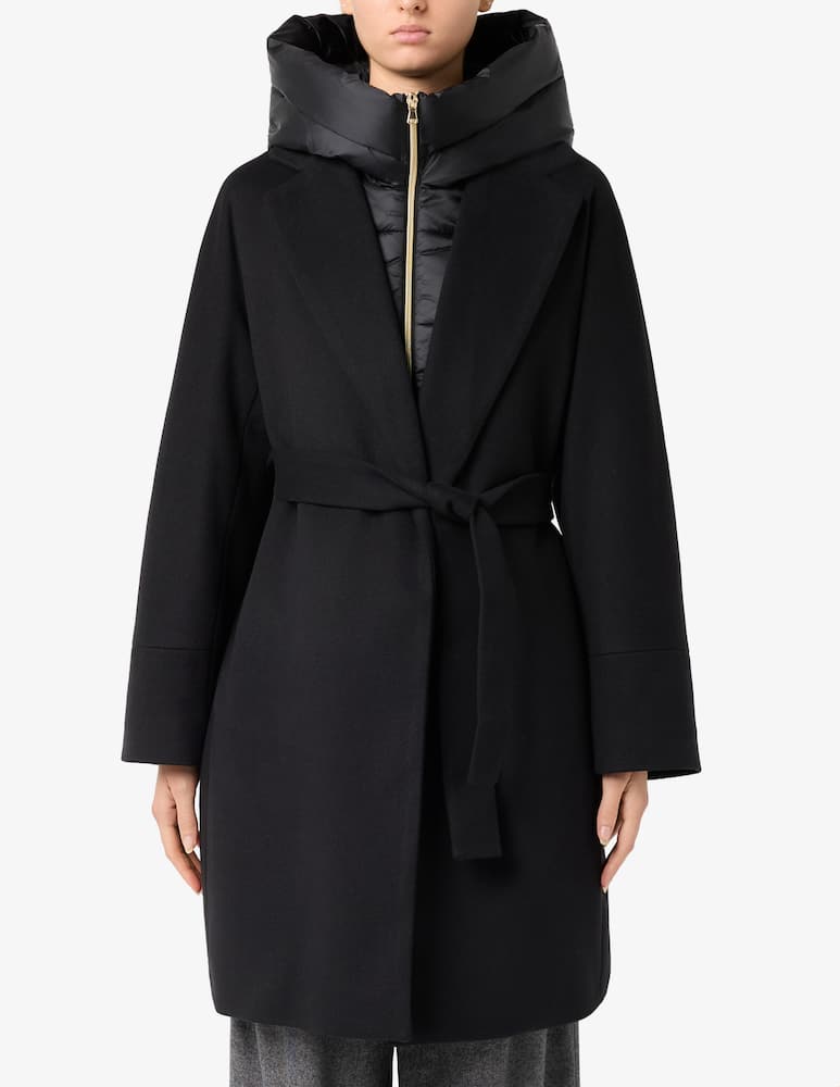 rinascente EMME Cappotto Carezza con cappuccio