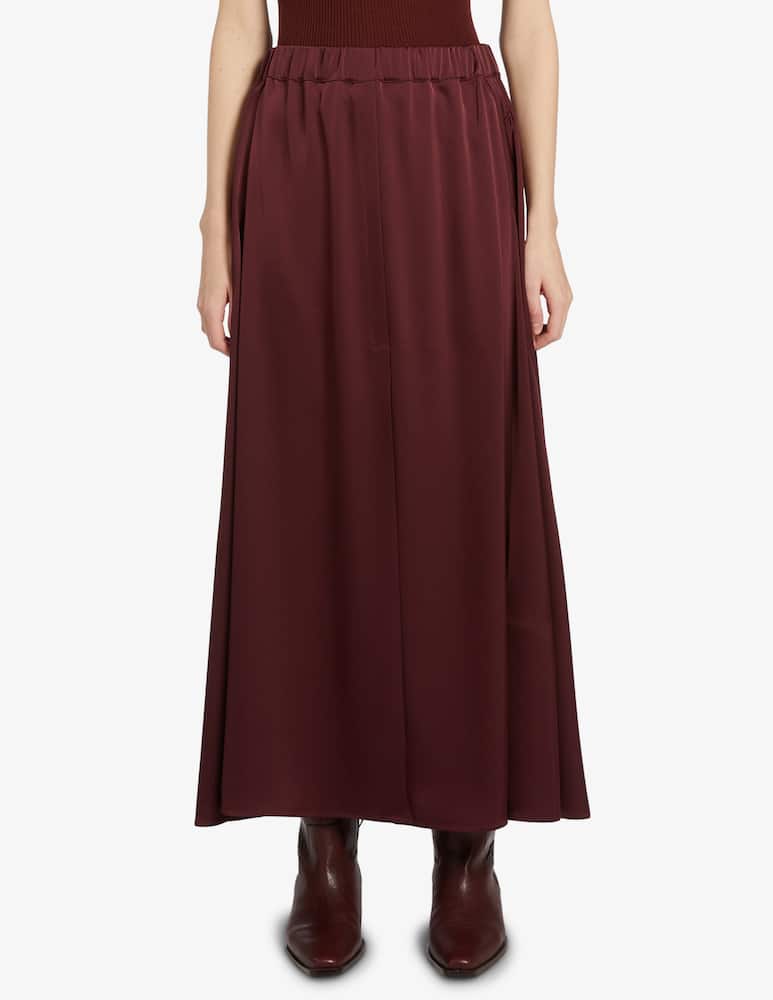 rinascente Marella Belluno satin long skirt