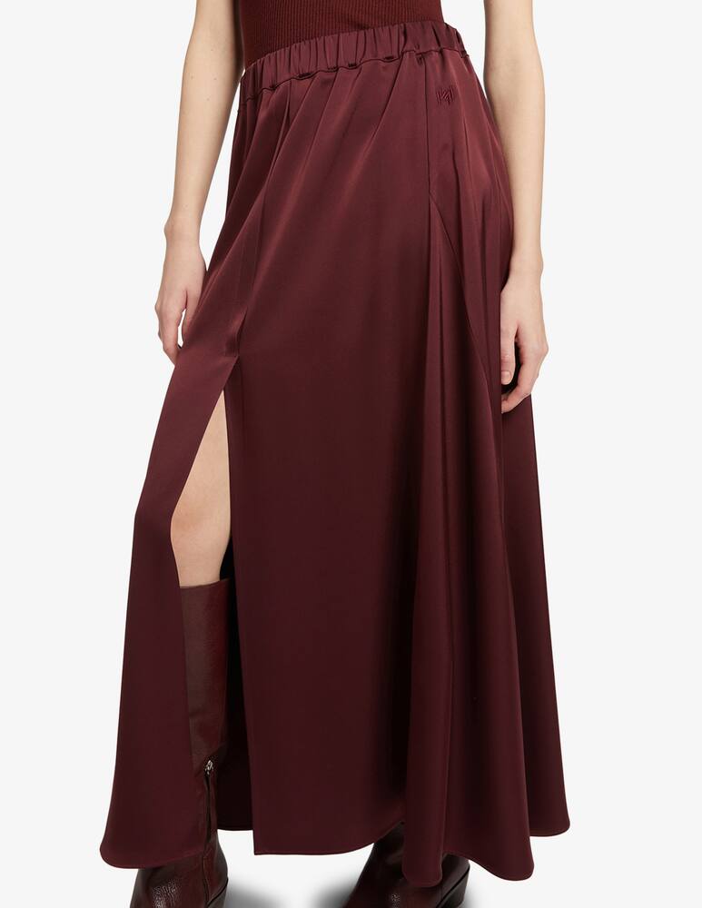 rinascente Marella Belluno satin long skirt