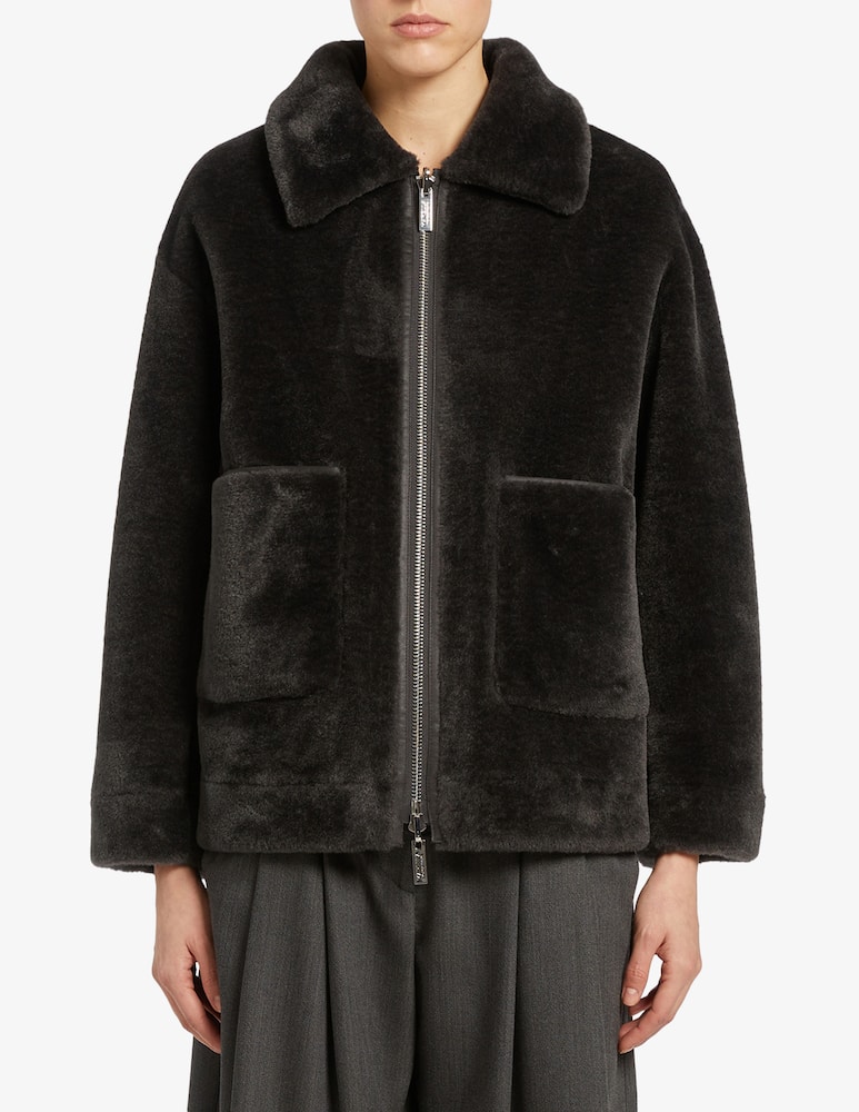 rinascente Marella Giacca reversibile in finta pelliccia Fresa