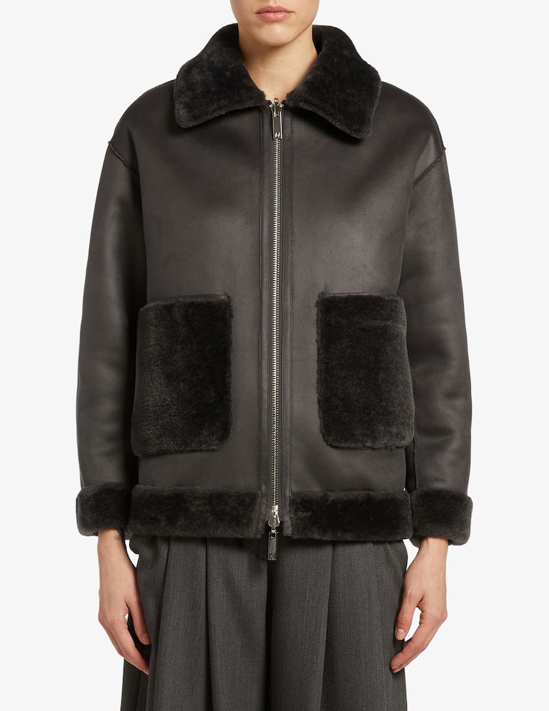 rinascente Marella Giacca reversibile in finta pelliccia Fresa